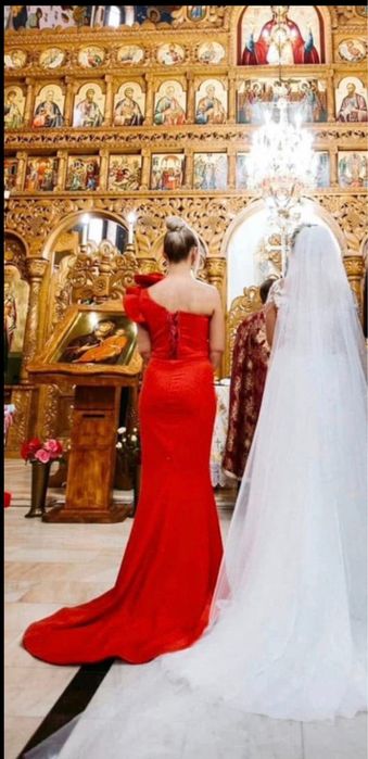Rochie nasa rosie, marime S
