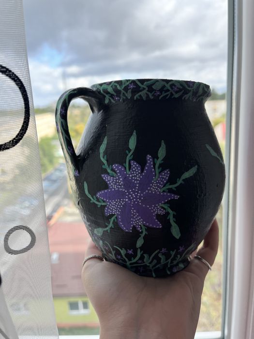 cana decorativa de lut