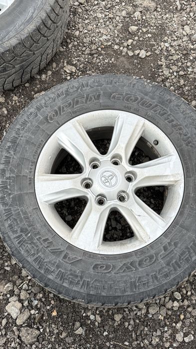 Диски с летней резиной стояли на прадо 150 Р17, резина и диски в отлич