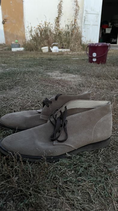 Ботинки замшевые демисезонные