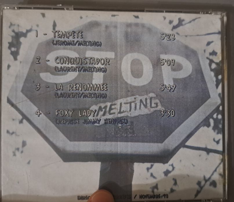 CD melting demo vintage