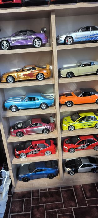 Модели в размер 1:18 Fast and Furious