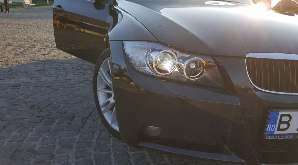 BMW E90  320d- 2008 -DIESEL - NEGRU - 5 UȘI - MOTORIZARE 2.0 - STARE BUNĂ