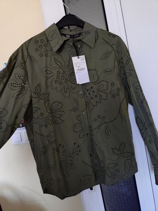 Риза Zara  нова гумирана дантела