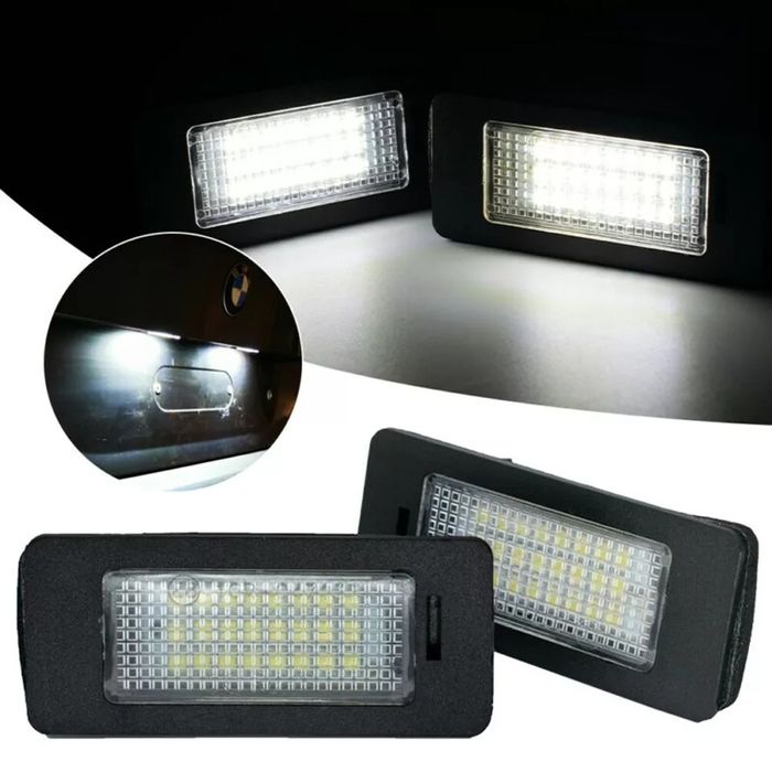Set led număr înmatriculare bmw E90 E91 E92 E39 E60 E61 F30