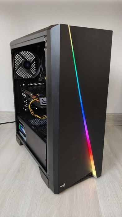 Pc gaming Rx 580 8gb/Ryzen 3 4100/16gb ram Gta V Fortnite Cs 2