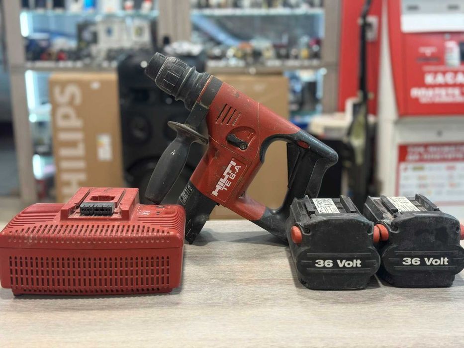 HILTI TE 6-A - Акумулаторен перфоратор 2x36V 2.4Ah