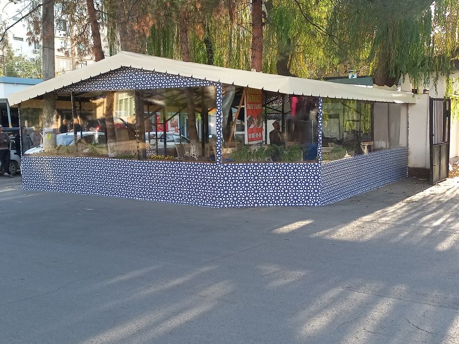 Салафан бассейн навесларди йопамиз