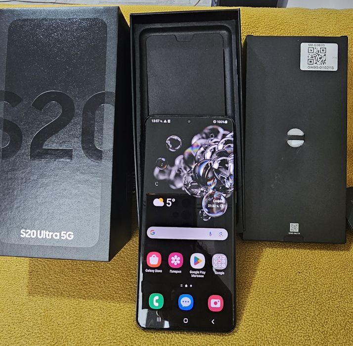 Samsung Galaxy S20 Ultra 5G – 128GB / 12GB RAM