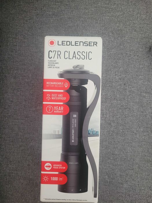 Lanternă Ledlenser C7R Classic - 1000 lumeni