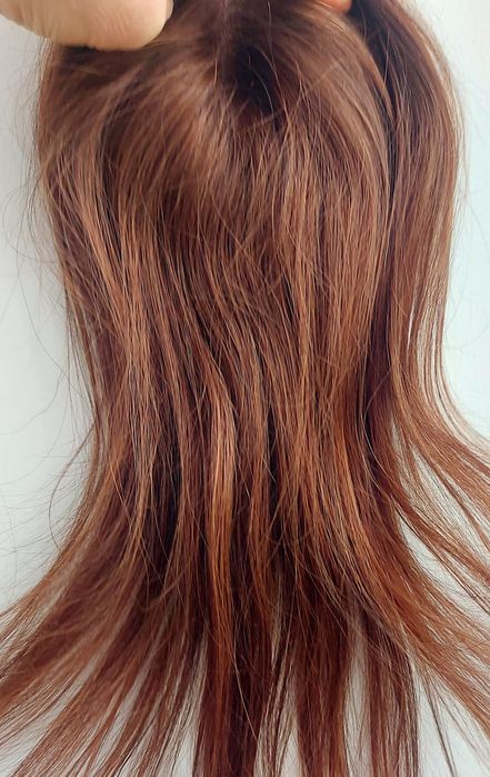 Естествена коса топер за оредяла коса