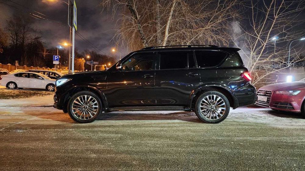 INFINITI QX80, 2018 год, авто в Москве - обмен на авто в Ташкенте