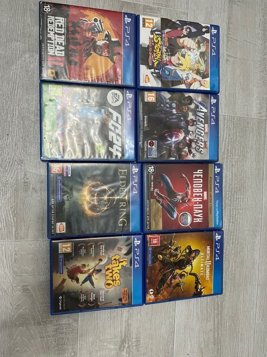 Игры Пс 4. Elden ring, RDR2, MK11