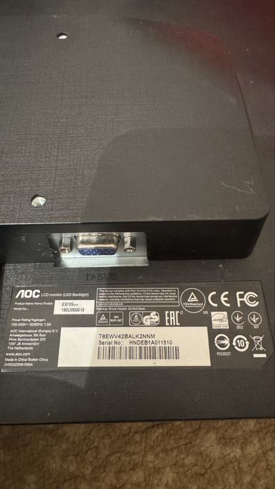 Монитор AOC Е970Sw