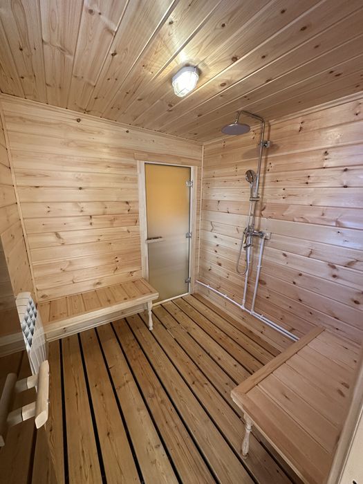 Баня на дровах!!