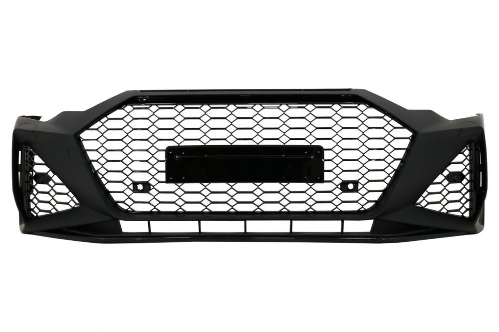 Спойлер за предна S-line броня Maxton design за Audi А6 C8 (2018-)