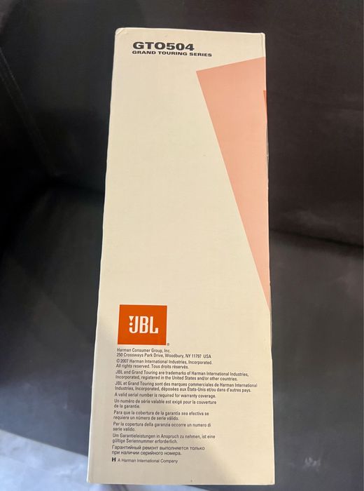 Amplificator Auto JBL GTO 504