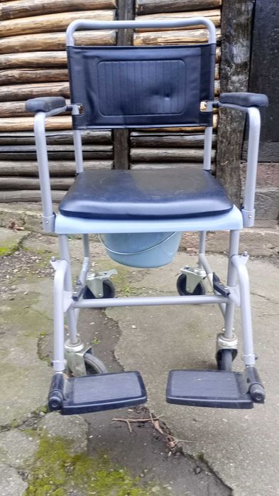 Cadru de Mers și Scaun cu Toaletă 2 în 1