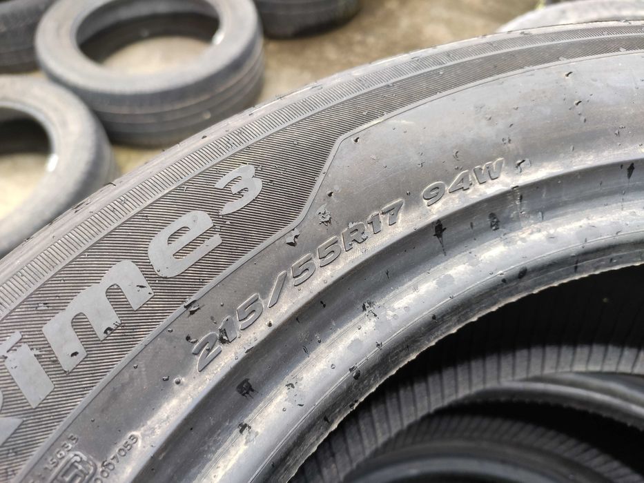4бр Летни Гуми 215 55 17 - Hankook - DOT 2023
