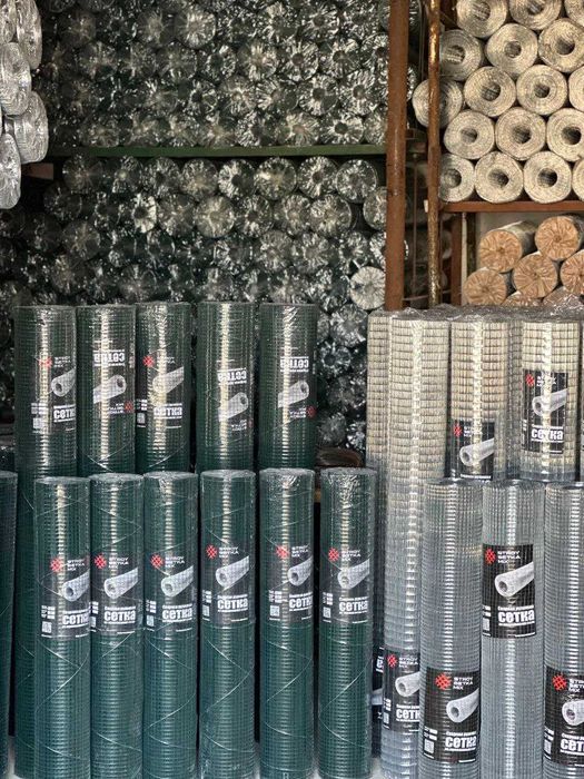 Рулонная сетка рулон Куш сетка сварная оцинковка rulon setka Qush setk