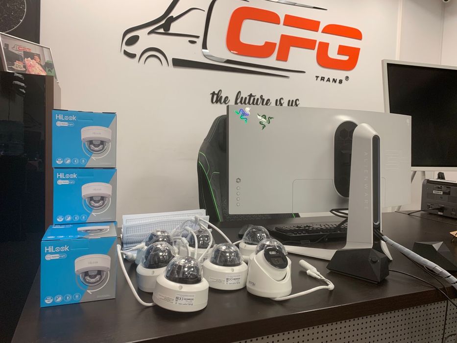 Montaj camere video / alarma antiefractie / cctv /