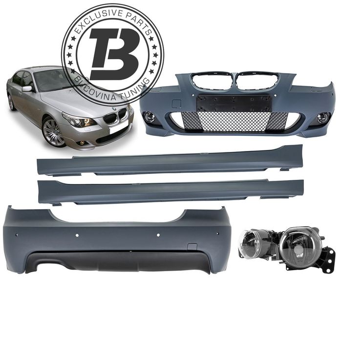 Pachet Exterior compatibil cu BMW Seria 5 E60 M Tech Design