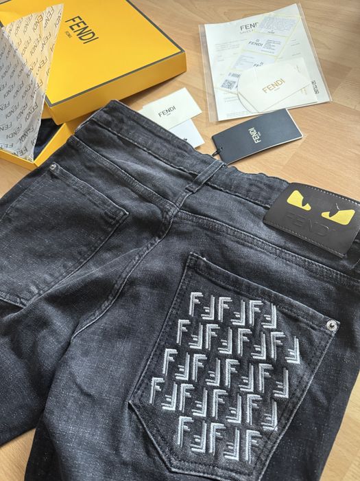 Къси дънкови панталони Dior, Fendi, Dsquared2