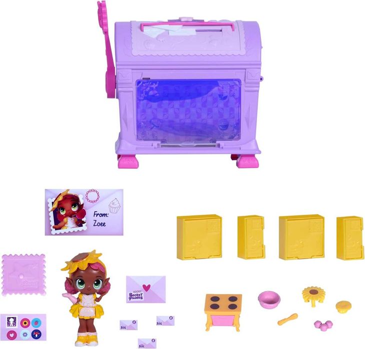 Таен приятел в пощенска кутия Secret Findees кукла изненада с къща