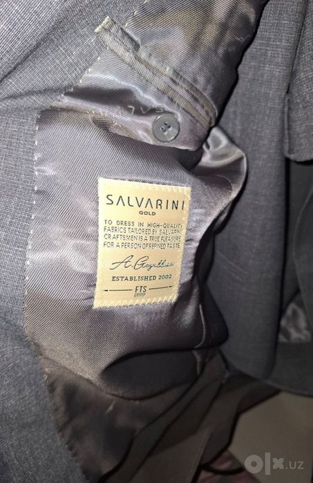 Erkaklar uchun SALVARINI brendidan kostyum-shim-nimcha