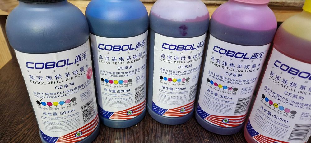 Чернила для принтера Epson, Canon