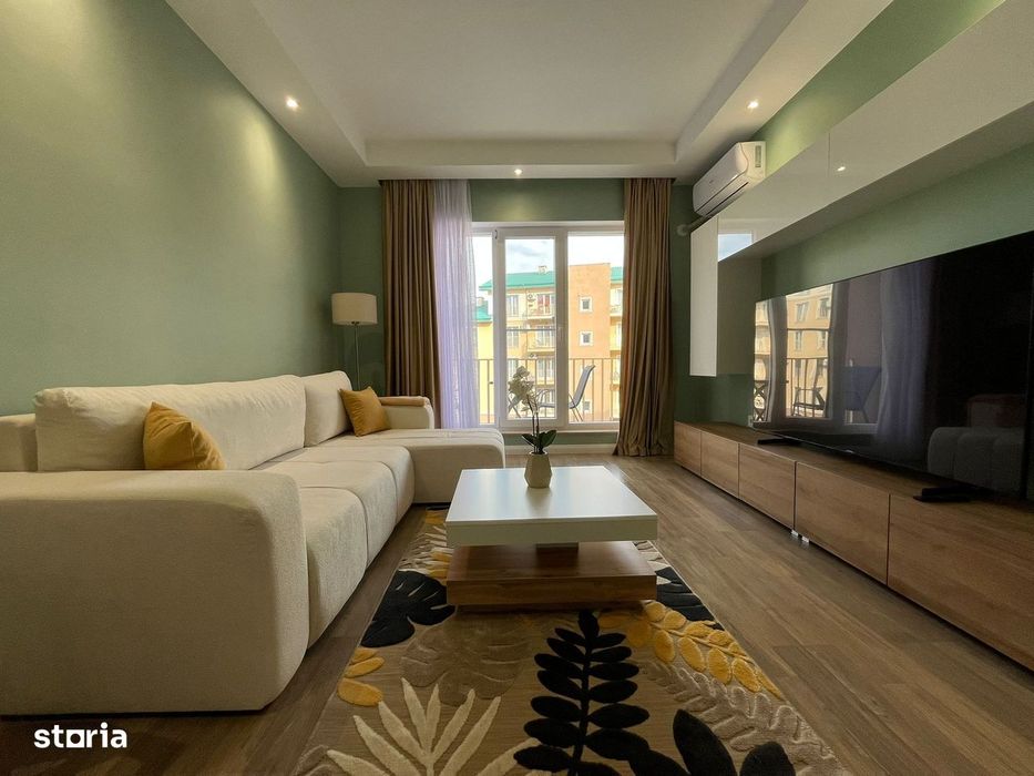 COSMOPOLIS - Apartament cu 4 camere, mobilat si utilat.