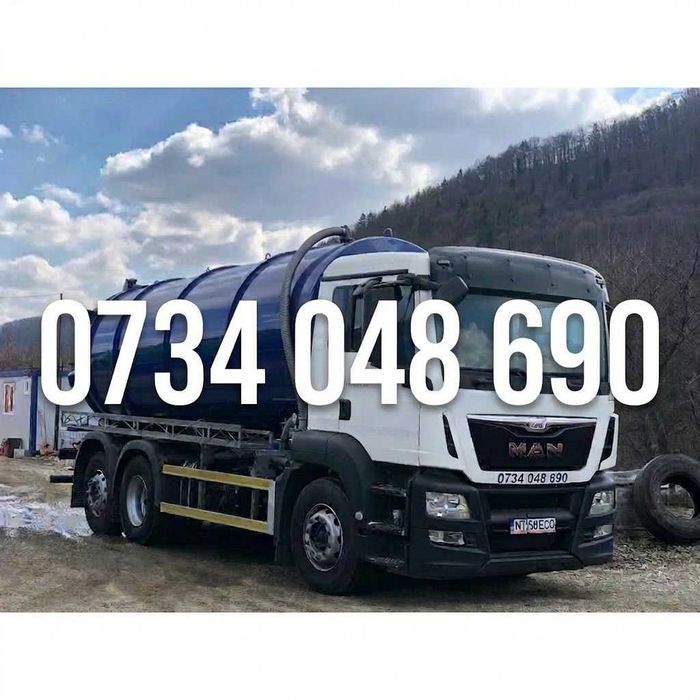 Vidanja Vitanjare Masina Desfundare Canalizari NonStop B-IF