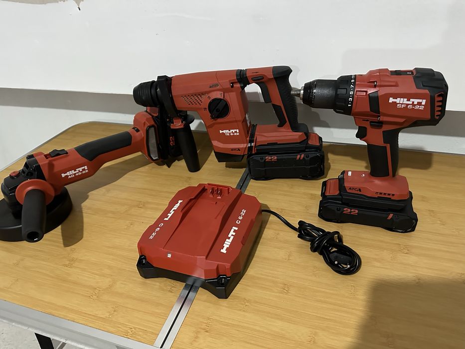 Hilti set nuron flex rotopercutor si filetanta
