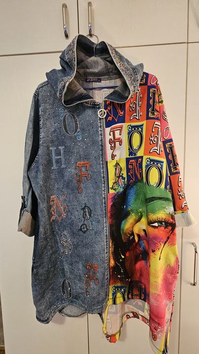 Дънково яке oversized