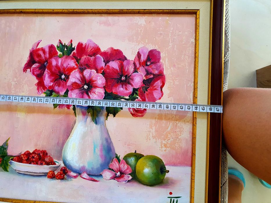 Картини, маслени бои, натюрморти, за подарък, влюбени, за сватба.