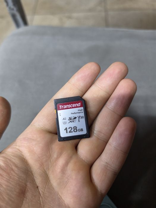 Карта памяти SD Transcend 128GB/ Class 10 U3