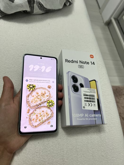 Telefon redmi note 14   256 gb