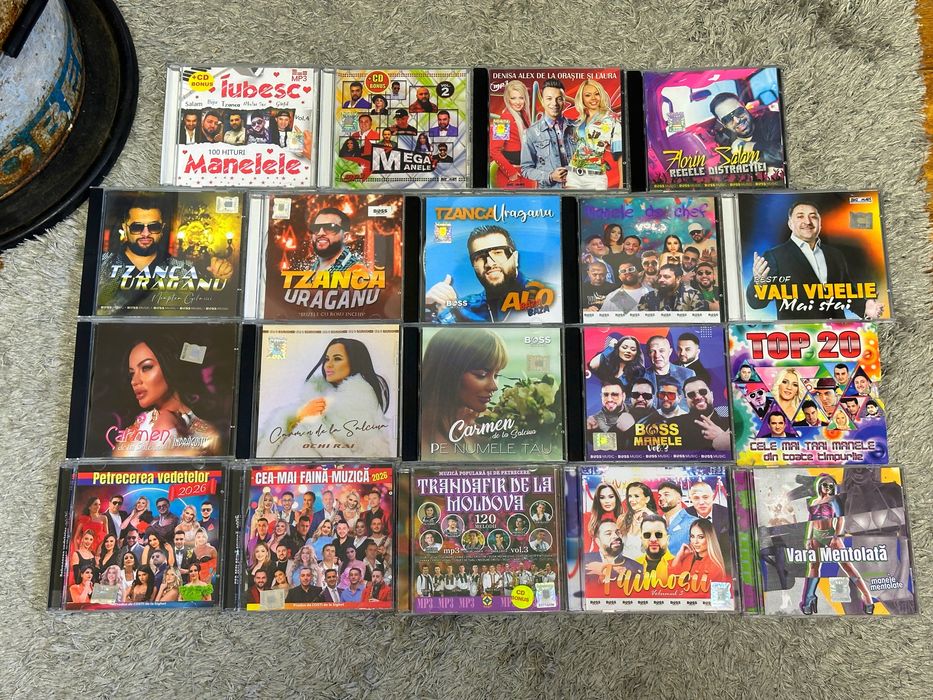 Lot CD-uri manele si muzica populara