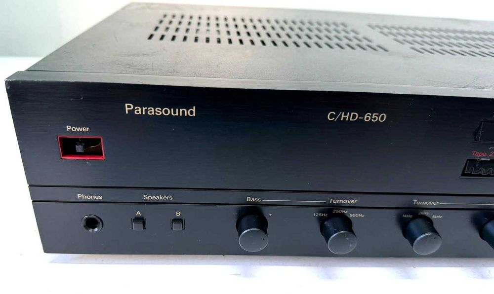 Parasound C/HD-650 – Amplificator Stereo High-End – Design San Francisco – Raritate amplificator anii 80 - 90