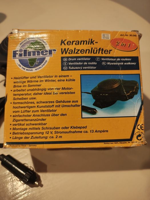 Suflanta aer cald pt masina