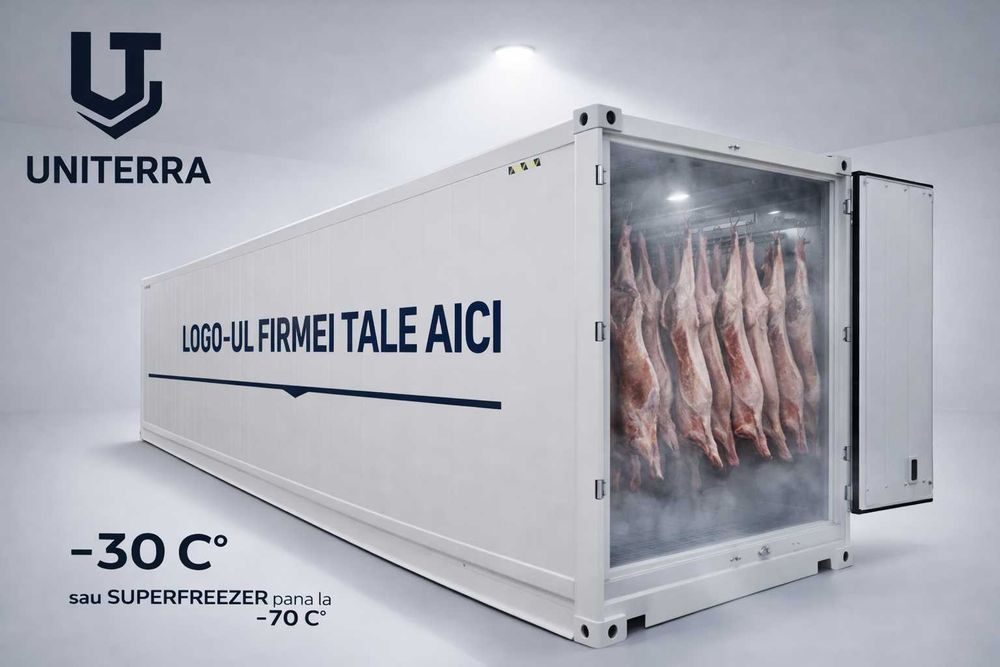 Container frigorific CU GARANTIE pana la -70°C | Disponibile ACUM!