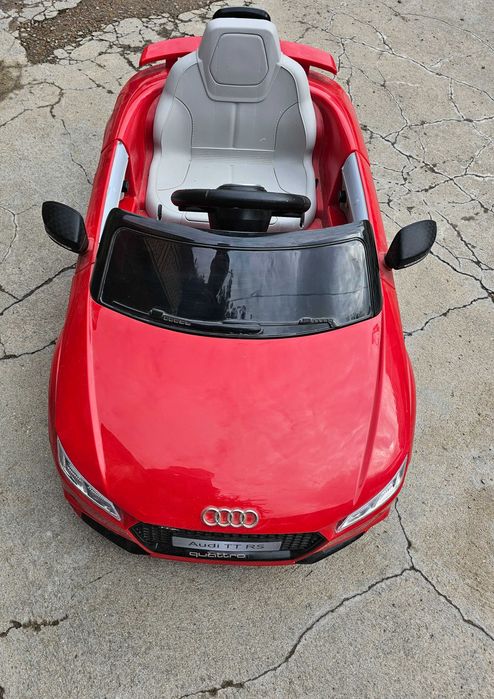Акумулаторна кола с родителски контрол 6V AUDI TT ЧЕРВЕН