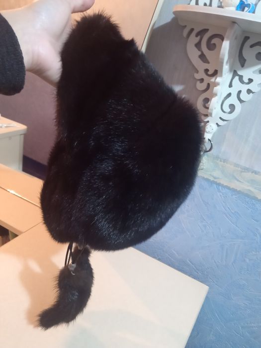 Норковая шапка модные