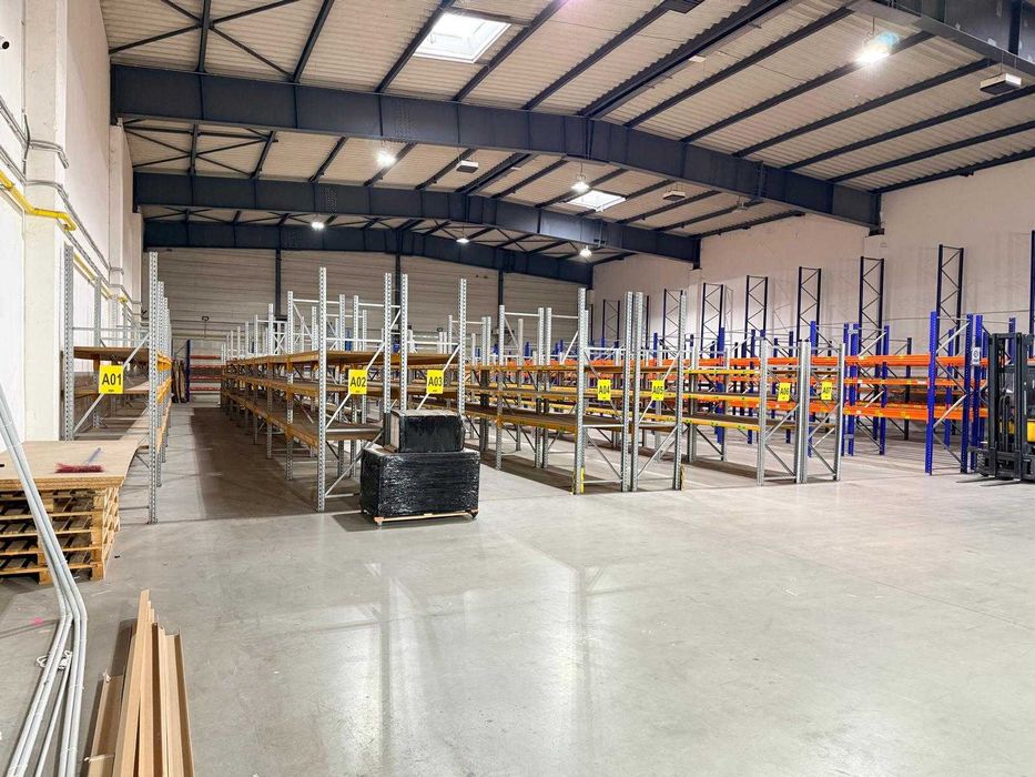 HALĂ / DEPOZIT LOGISTIC 1.500 MP – Popești-Leordeni – acces rapid DNCB & A0 – 8 m înălțime – acces TIR