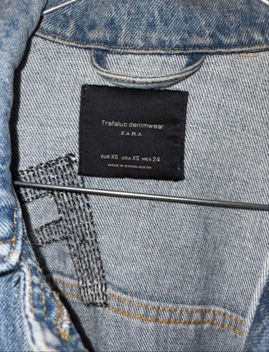 Geaca denim zara