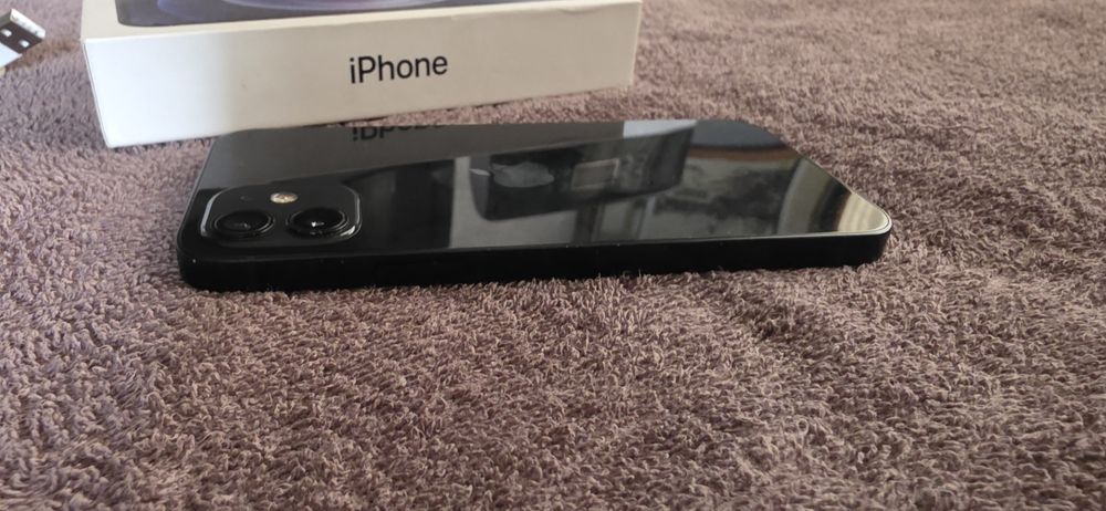 iPhone 12 Black 64GB 77% battery КОМПЛЕКТ!