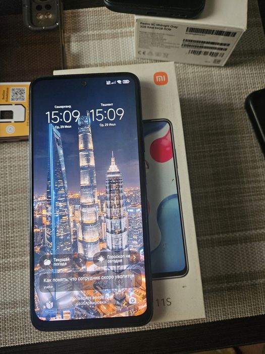 Продам телефон Redmi 9C и Redmi Note 11 S в хорошем состоянии .