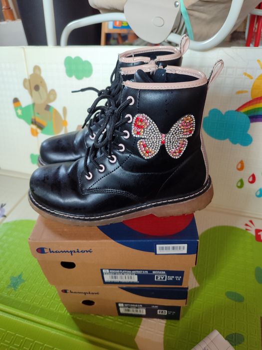 Детски обувки за момиче и кецове на Анди Студио - размер 34 номер