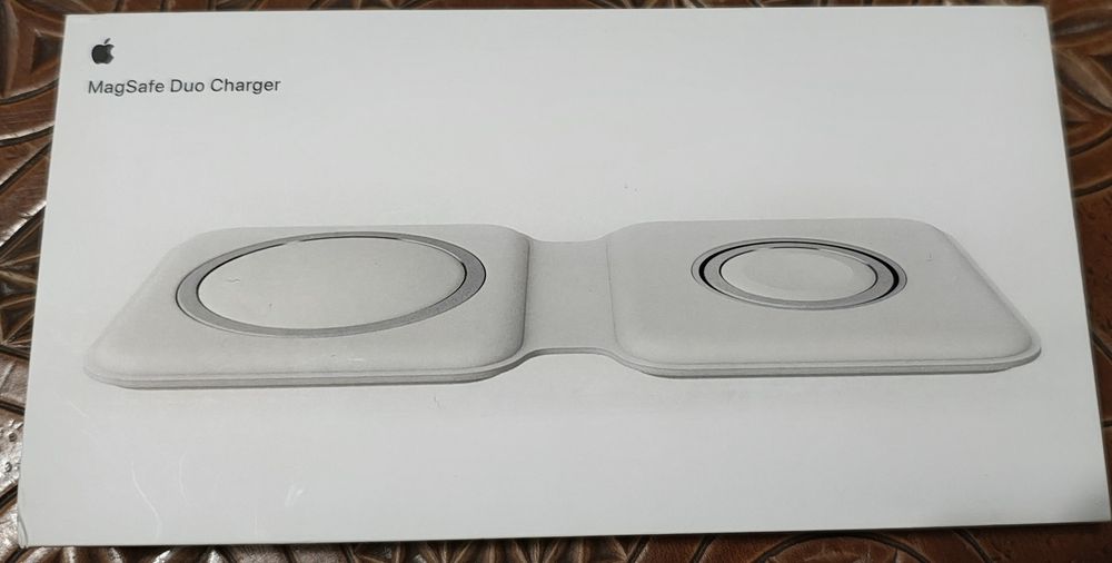 Incarcator wireless APPLE MagSafe Duo Charger, MHXF3ZM/A, USB-C, 14W, alb