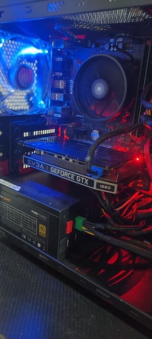 Gaming pc Ryzen 5 1400 16 GB ram gtx 1660 6 gb